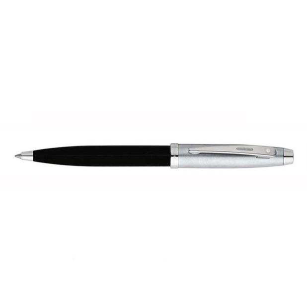 Sheaffer 100 Black / Chrome Ballpoint