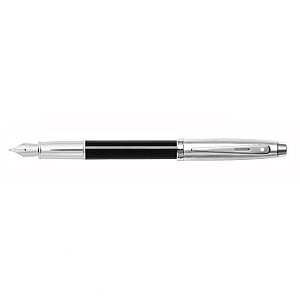 Sheaffer 100 Zwart / Chroom Vulpen