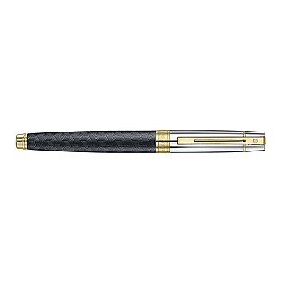 Sheaffer 300 Engraved Black and Chrome GT Pluma Estilográfica
