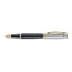 Sheaffer 300 Engraved Black and Chrome GT Stylo Plume