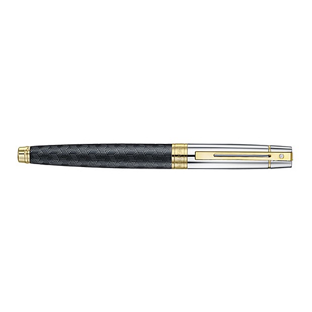 Sheaffer 300 Engraved Black and Chrome GT Tintenroller