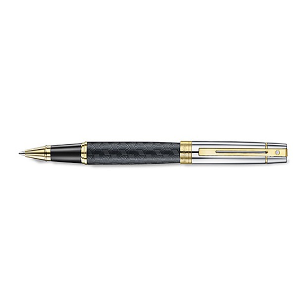 Sheaffer 300 Engraved Black and Chrome GT Tintenroller