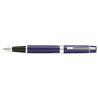 Sheaffer 300 Gloss Blue CT Vulpen