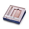Sheaffer Prelude Mini Emily in Paris Pastel Pink and Swarovski Crystal RGT Ballpoint and Credit Card Holder Set