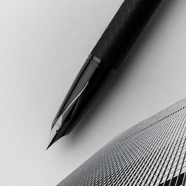 Sheaffer Legacy Heritage Black Chevron Pluma Estilográfica