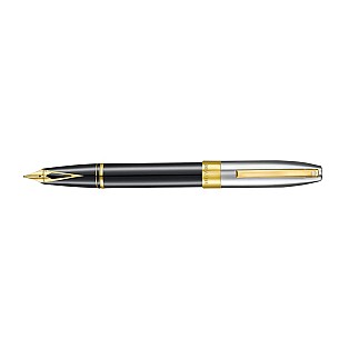 Sheaffer Legacy Heritage Black Laque and Chrome Cap GT Stylo Plume