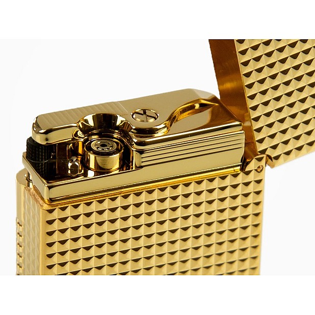 S.T. Dupont New Le Grand Yellow Gold Diamond Head Aansteker