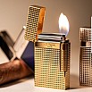 S.T. Dupont New Le Grand Yellow Gold Diamond Head Feuerzeug