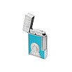 S.T. Dupont Ligne 2 Cling Game of Thrones Lacquered Icy Blue Silver Lighter C16412
