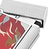 S.T. Dupont Ligne 2 Cling Guilloche Under Lacquer Camo Red Encendedor  C16051