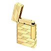 S.T. Dupont Ligne 2 Cling Monogram 1872 Gold Lighter