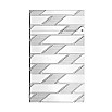 S.T. Dupont Ligne 2 Cling Monogram 1872 Palladium Tändare
