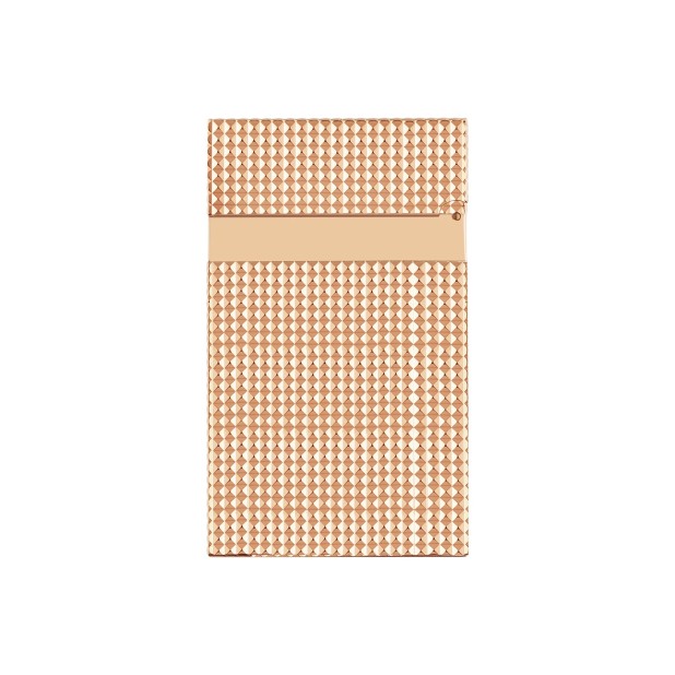 S.T. Dupont Ligne 2 Guilloche Rose Gold Lighter 016424