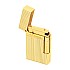 S.T. Dupont Ligne 2 Guilloche Vertical Lines Gold Lighter Zapalniczka 