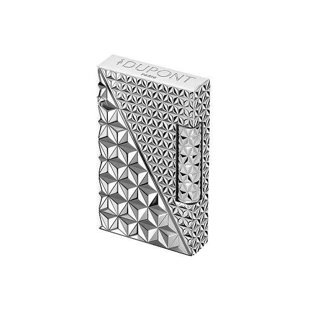 S.T. Dupont Ligne 2 Double Fire X Silver  Aansteker c16645