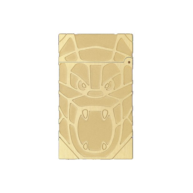 S.T. Dupont Ligne 2 Orlinski Brushed Gold Lighter C16061CL