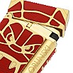S.T. Dupont Ligne 2 Orlinski Brushed Red & Gold Tändare C16060