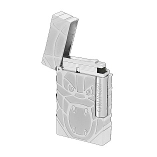 S.T. Dupont Ligne 2 Orlinski Brushed Silver Aansteker