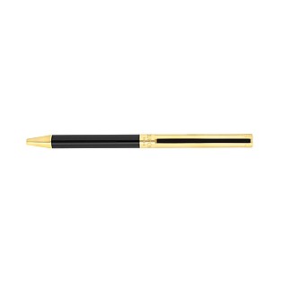 S.T. Dupont Classique Black Yellow Gold Ballpoint