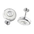 S.T. Dupont Jeton Reversible White-P White Cufflinks