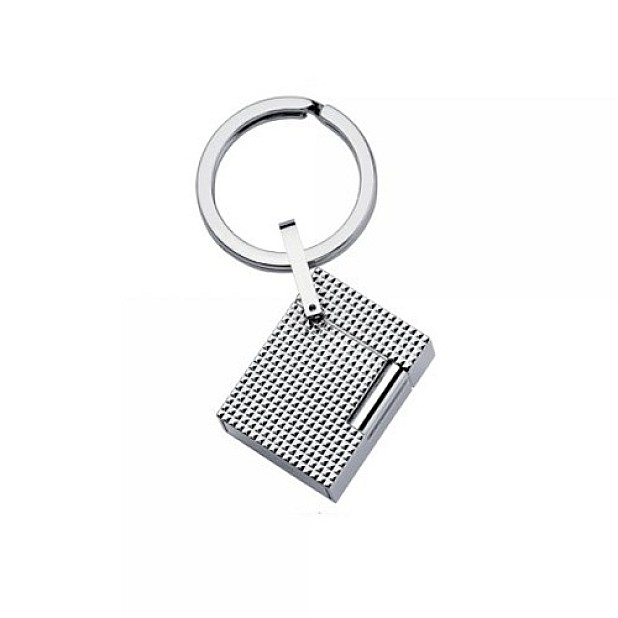 S.T. Dupont Lighter Style Palladium Key Ring 3381