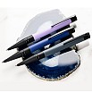 S.T. Dupont D-Initial Velvet Lilac & Black Balpen 265001