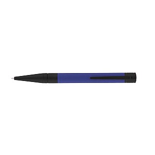 S.T. Dupont D-Initial Velvet Ocean Blue & Black Ballpoint
