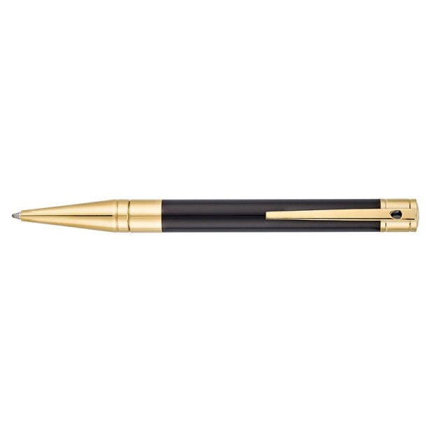 S.T. Dupont D-Initial Black & Gold Ballpoint