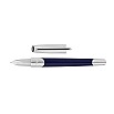 S.T. Dupont Défi Millennium Silver and Blue Caneta de Tinta Permanente