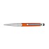 S.T. Dupont Défi Millennium Silver and Matt Orange Ballpoint 