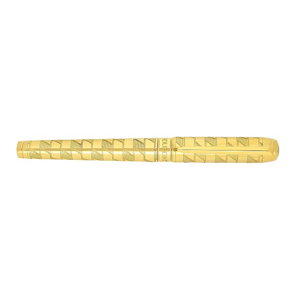 S.T. Dupont Line D Eternity Monogram 1872 Gold XL Fountain pen