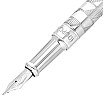 S.T. Dupont Line D Eternity Monogram 1872 Silver Large Fountain pen