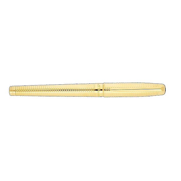 S.T. Dupont Line D Eternity Goldsmith Diamond Tip Gold Large Fountain pen 420015L