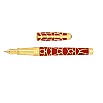 S.T. Dupont Line D Eternity Orlinski Red & Gold Large Vulpen 420060L