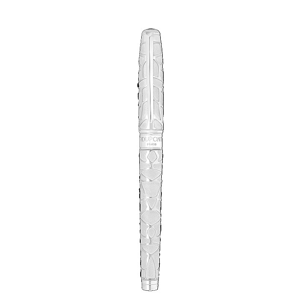 S.T. Dupont Line D Eternity Orlinski Silver Large Fountain pen 420062L