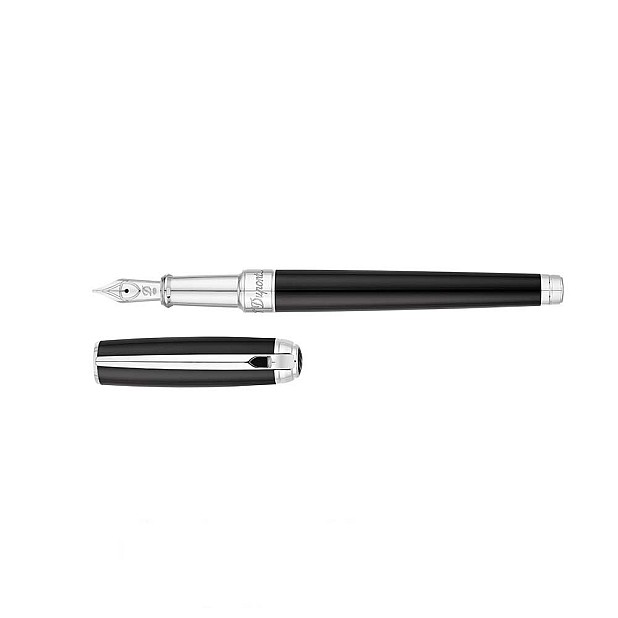 S.T. Dupont Line D Black PT Medium Vulpen