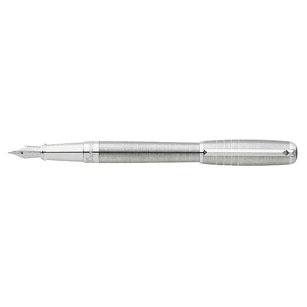 S.T. Dupont Line D Brushed Palladium Stylo plume 410607