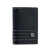 S.T. Dupont Defi Visitkortsfodral i svart läder 099908