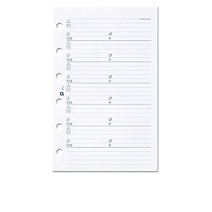Succes Refill A5 White Address Notepaper