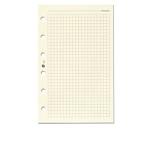 Succes Refill A5 Cream Squared Notepaper