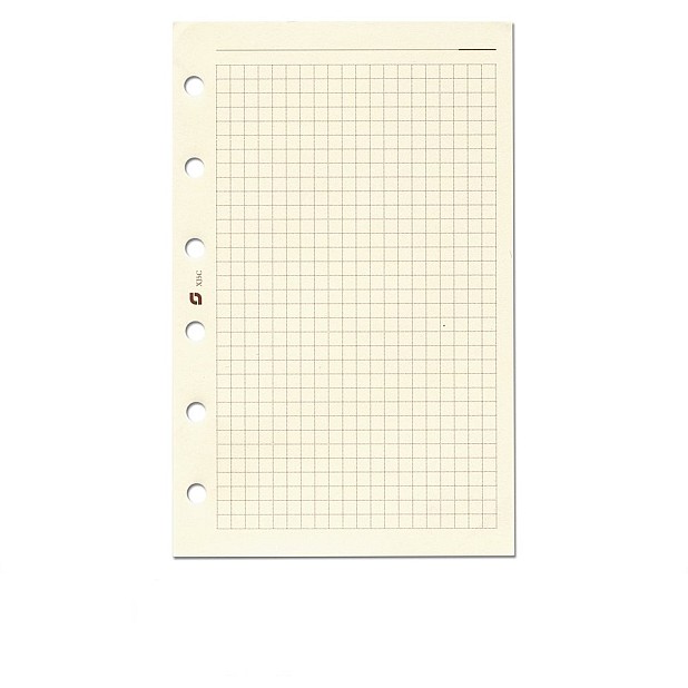 Succes Refill A5 Cream Squared Notepaper