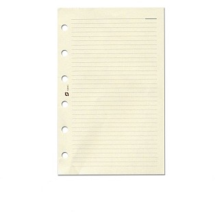 Succes Refill Junior Cream Ruled Notepaper