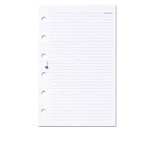 Succes Refill Mini White Ruled Notepaper