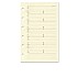 Succes Refill Mini Cream Address Notepaper