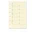 Succes Refill Senior Cream Address Notepaper