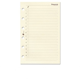 Succes Refill Standard Cream To Do List