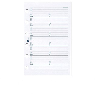 Succes Refill Standard White Address Notepaper
