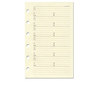Succes Refill Standard Cream Address Notepaper