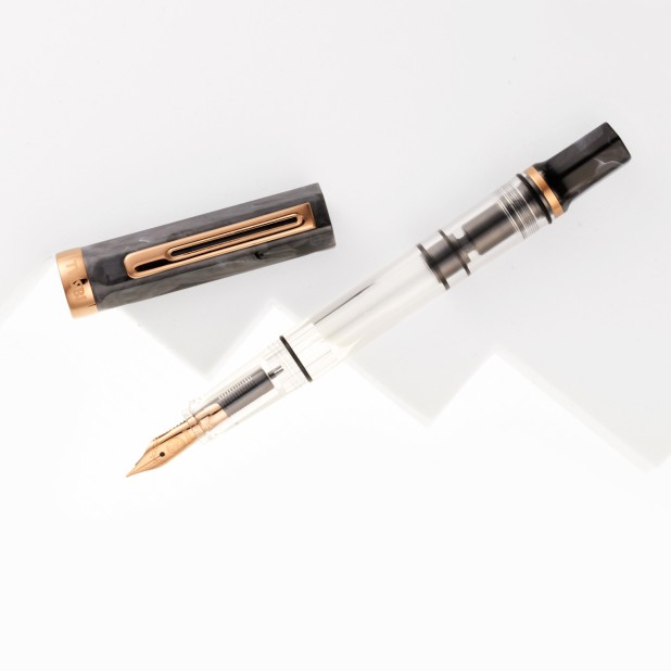 TWSBI Eco Black Marble with Bronze Pióro Wieczne