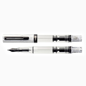 TWSBI Eco Carrara with Onyx Fountain pen